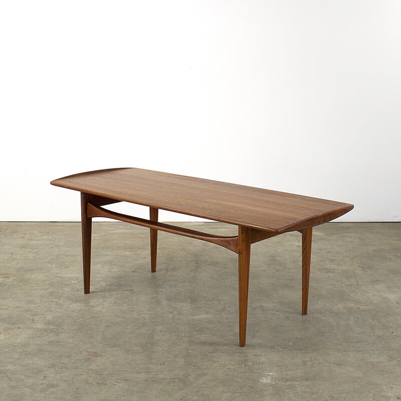 FD-503 teak coffee table, KINDT-LARSEN - 1950s
