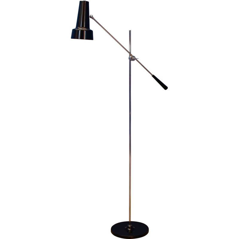 Mid century dutch floor lamp by Willem Hagoort for Hagoort, 1960s