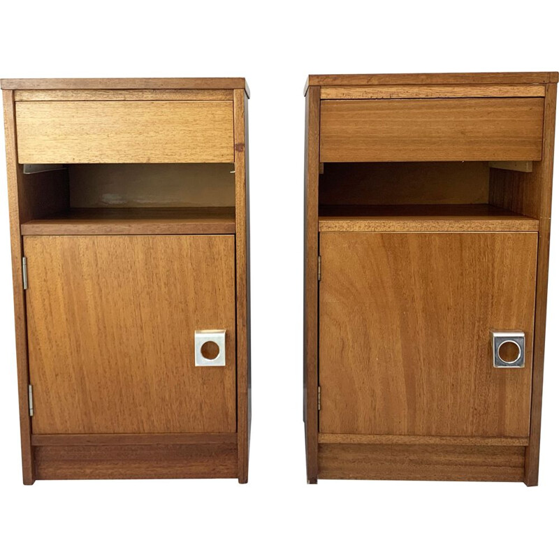 Pair of mid century bedside cabinets for G Plan, 1960s