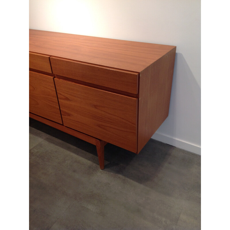 Scandinavian teak sideboard, Ib KOFOD LARSEN - 1960s