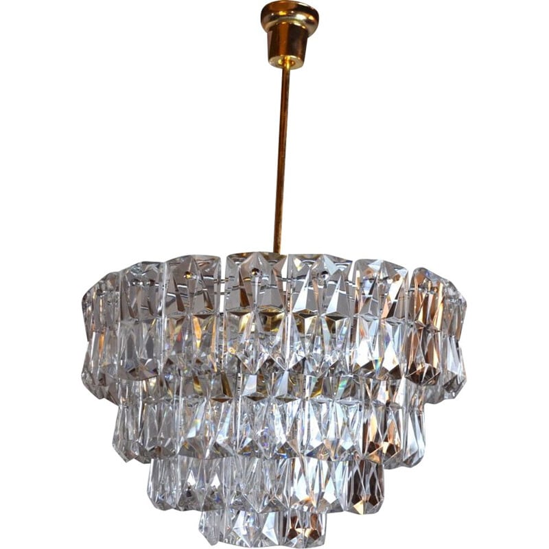 Vintage chandelier Kinkeldey 4 levels Germany 1970