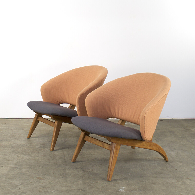 Pair of Artifort armchairs, Theo RUTH - 1950s