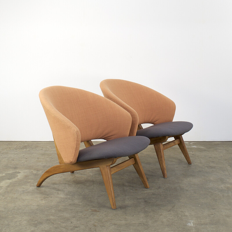 Paire de fauteuils Vintage Artifort, Theo RUTH - 1950