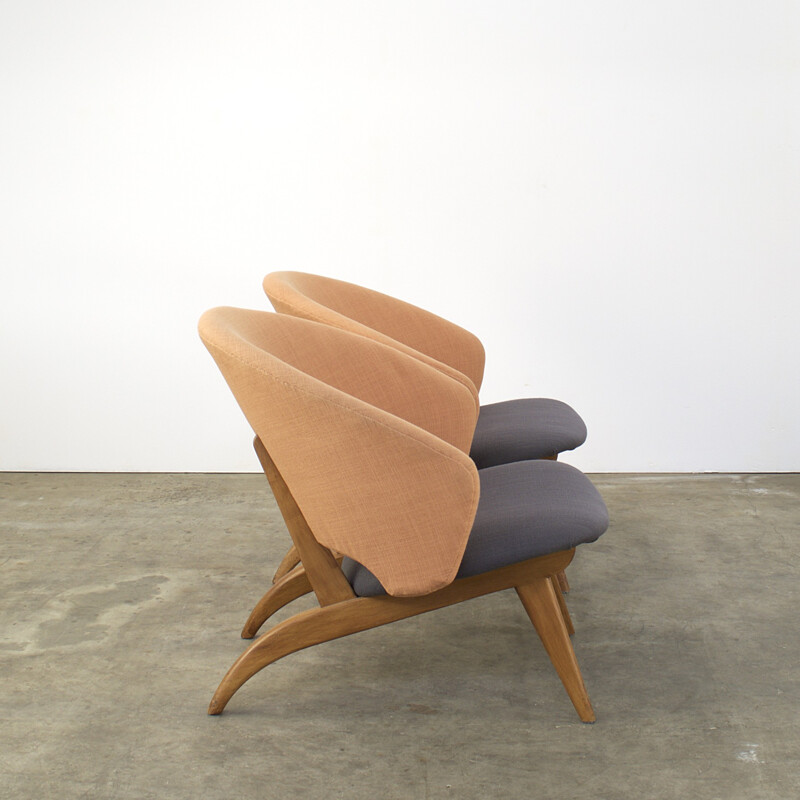 Pair of Artifort armchairs, Theo RUTH - 1950s