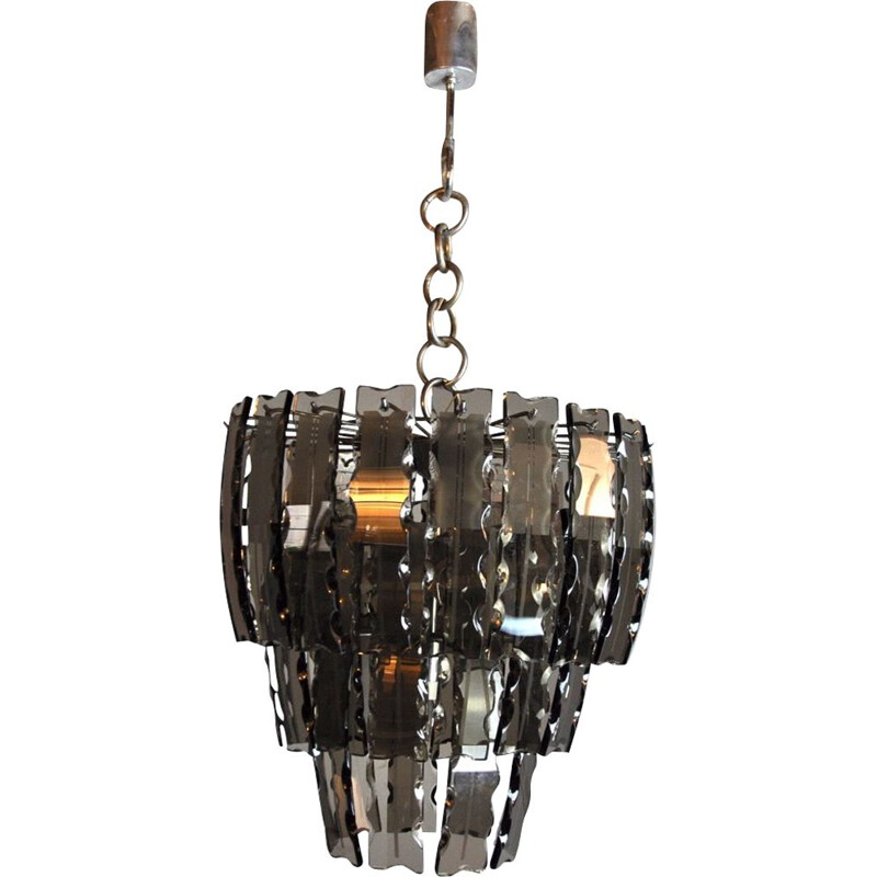 Vintage Veca chandelier from Murano, Italy 1970
