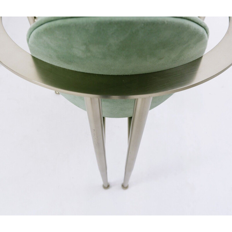 8 vintage dining chairs by Philippe Starck for Belgo Chrom