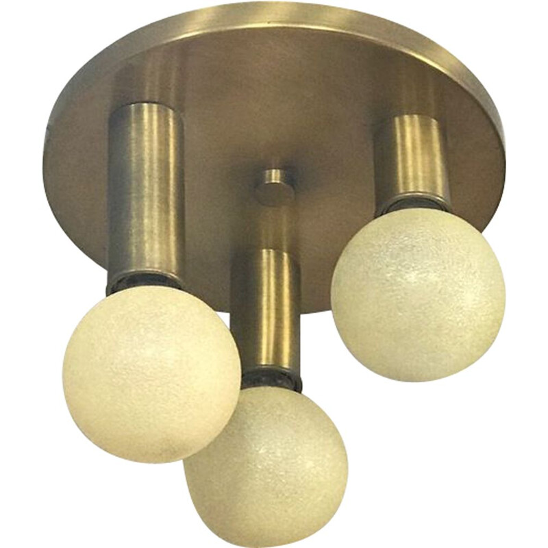 Vintage ceiling lamp Space Age by Kaiser Leuchten , 1960-1970s