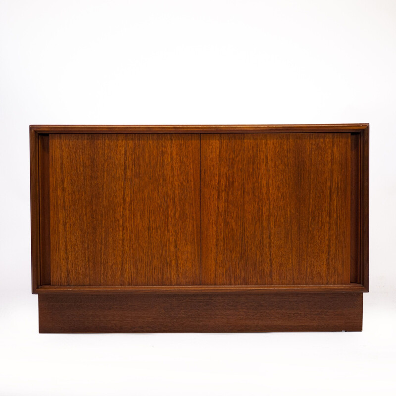 Mid century teak cabinet with Sliding doors by G-Plan, U.K 1960s