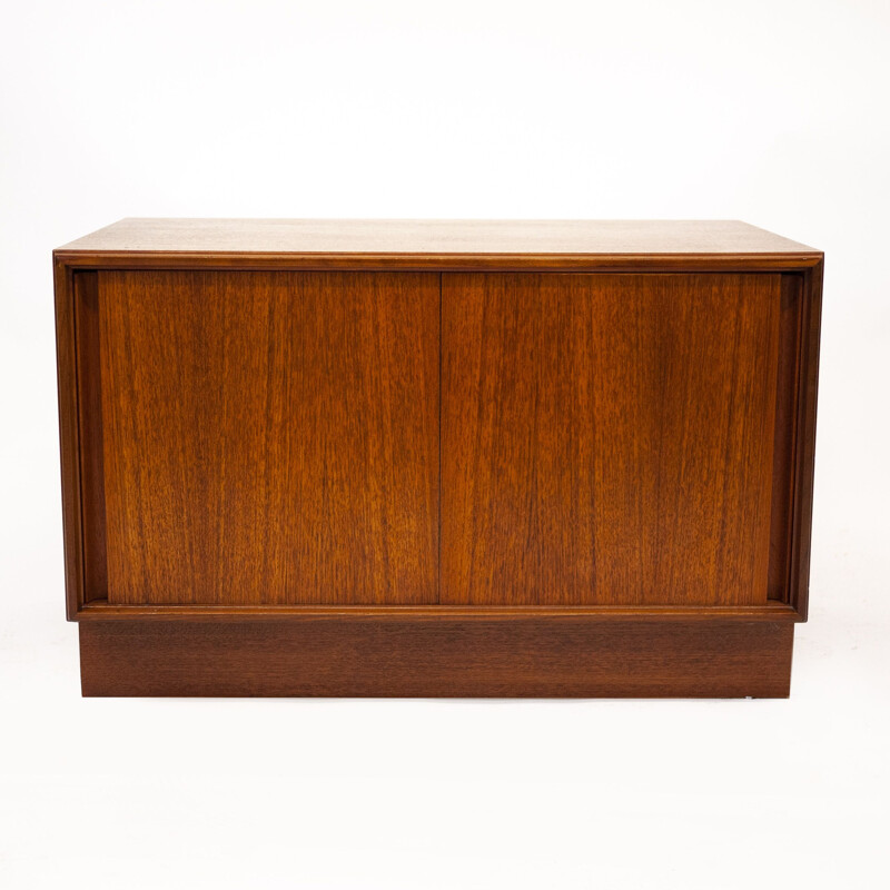 Mid century teak cabinet with Sliding doors by G-Plan, U.K 1960s