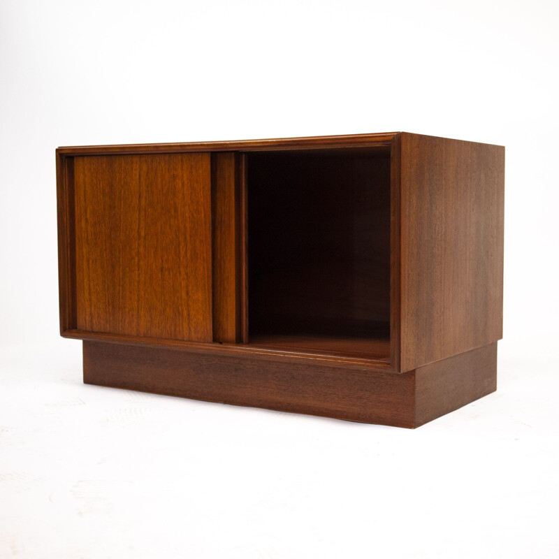 Mid century teak cabinet with Sliding doors by G-Plan, U.K 1960s