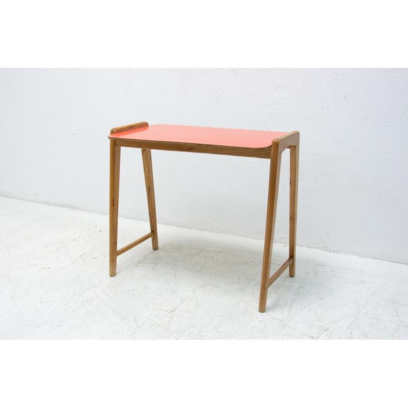 Mid century plant stand or side table from Krásná Jizba, Czechoslovakia 1950s