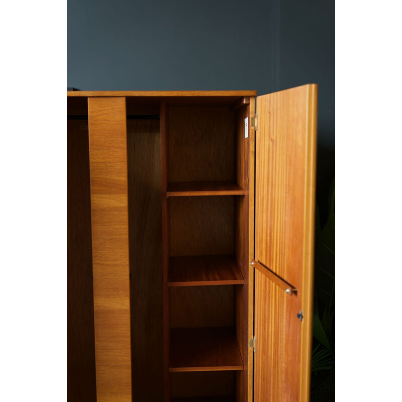 Mid century wardrobe in teak by Austinsuite Furniture