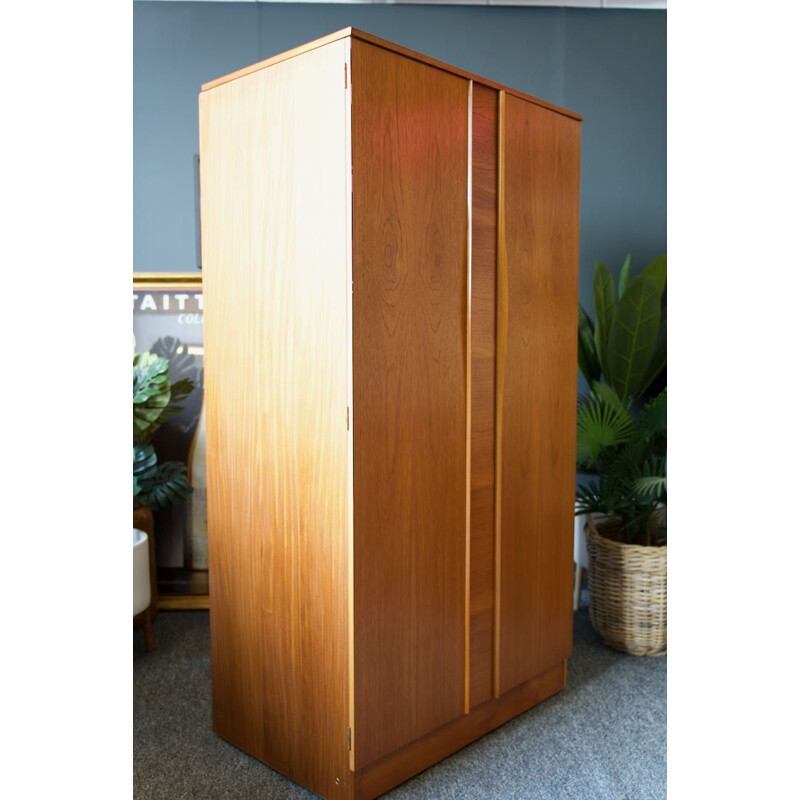 Mid century wardrobe in teak by Austinsuite Furniture