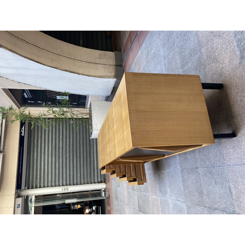 Vintage Cansado sideboard by Charlotte Perriand, Mauritania 1959s