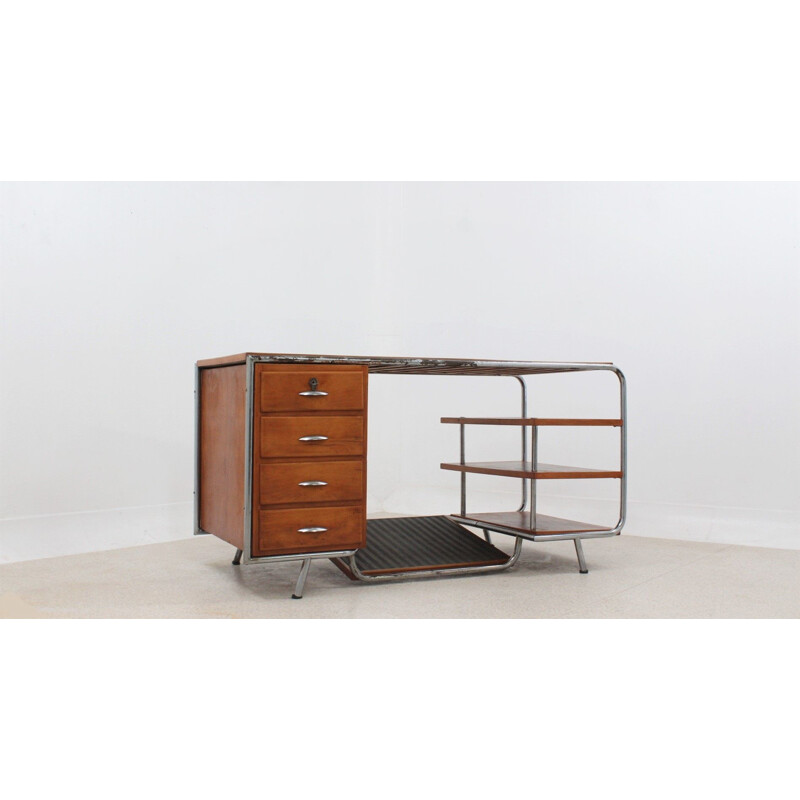 Mid century writing desk by COVA, Italy 1930s