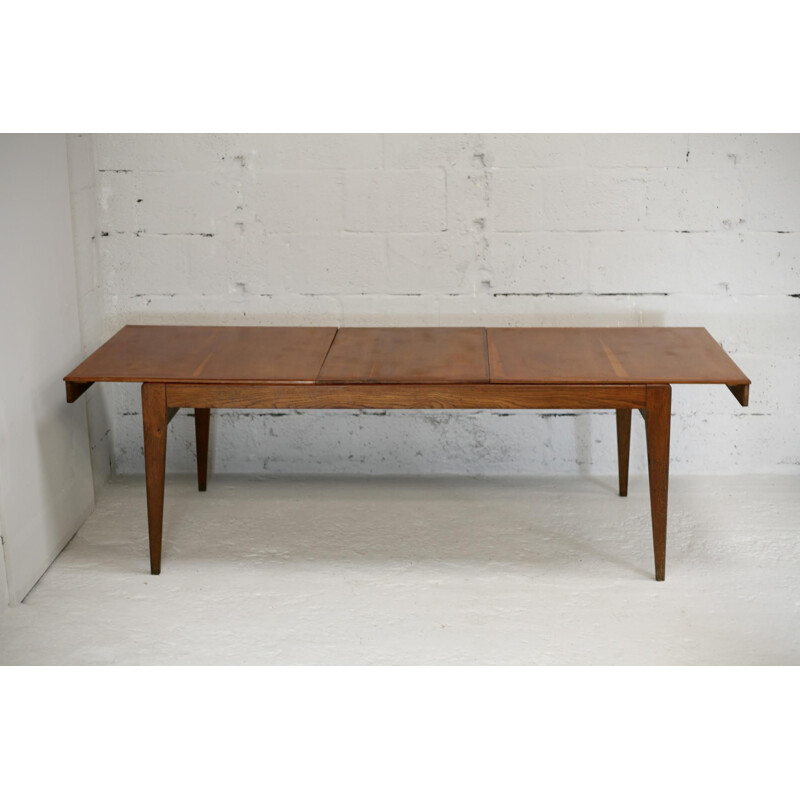 Large vintage ARHEC Shape table by Marcel Gascoin, France circa 1950s