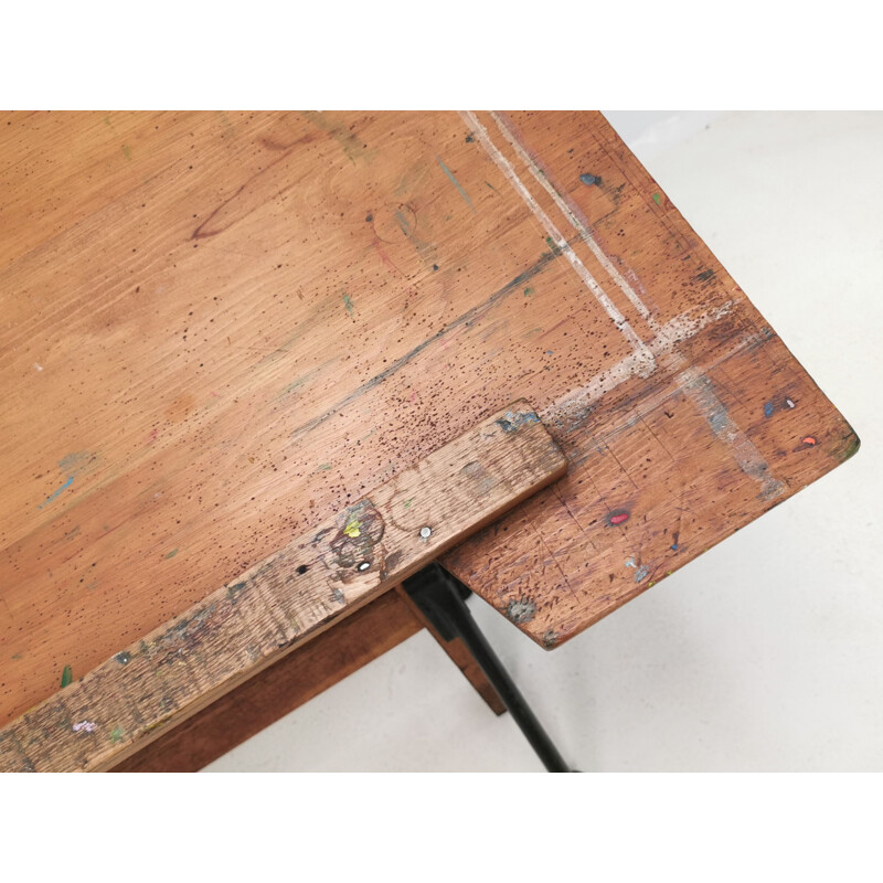 Vintage Draughtsmans table by BJ Hall for Admel Architect, England