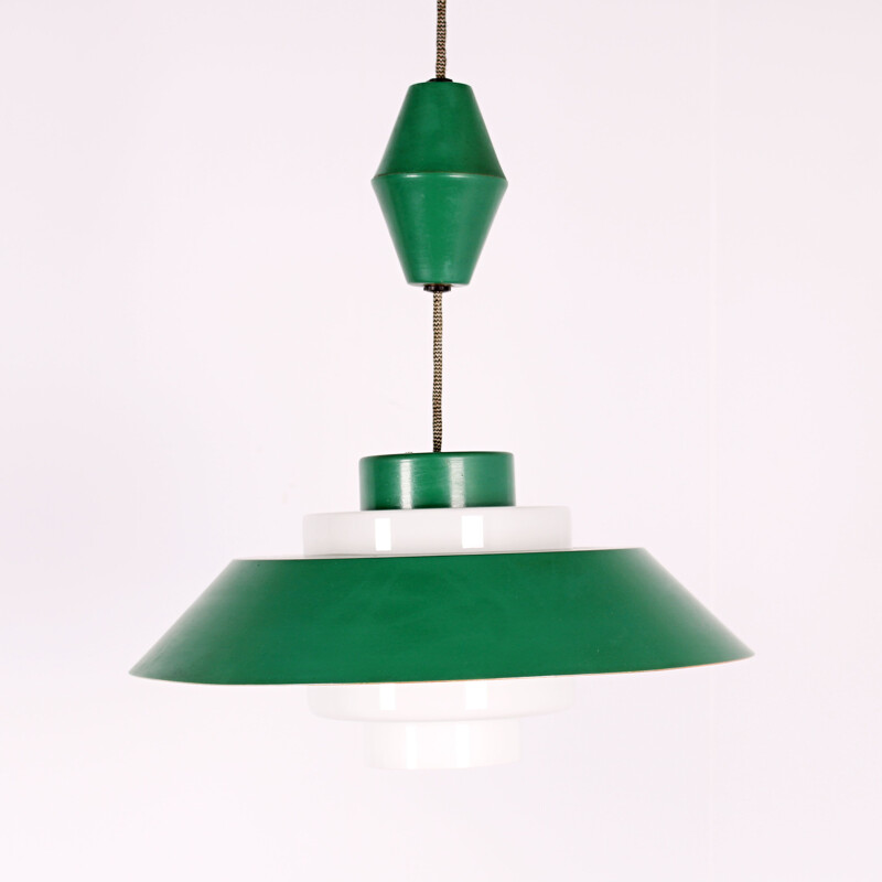 Pair of vintage pendant lamps by Kamenicky Senov