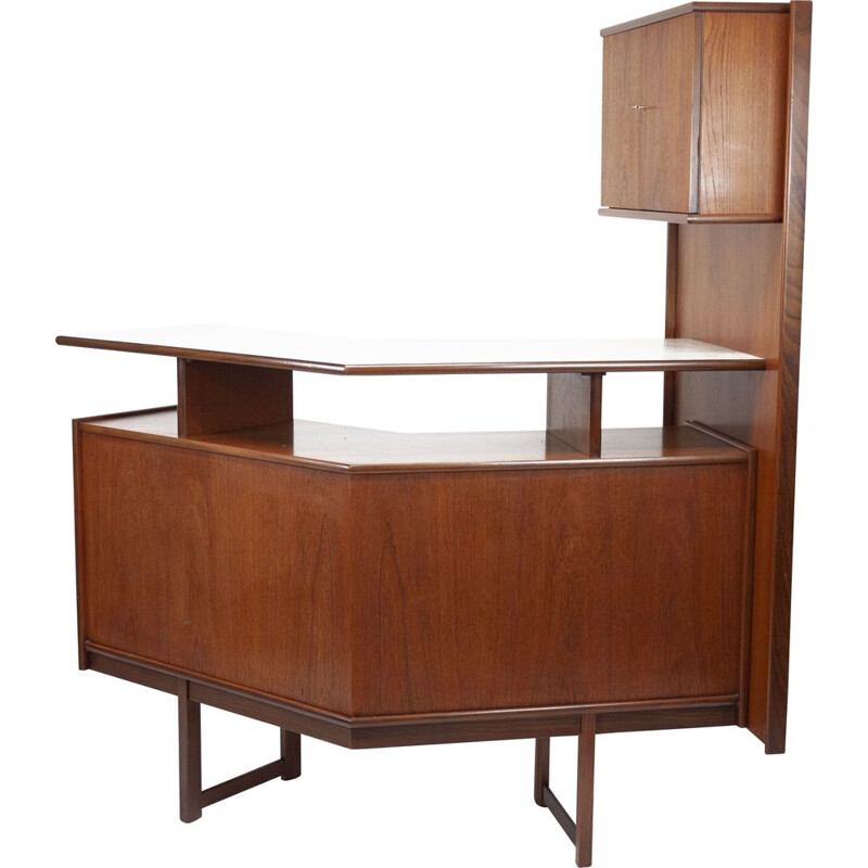 Bar vintage en teck par Turnidge, U.K. 1960