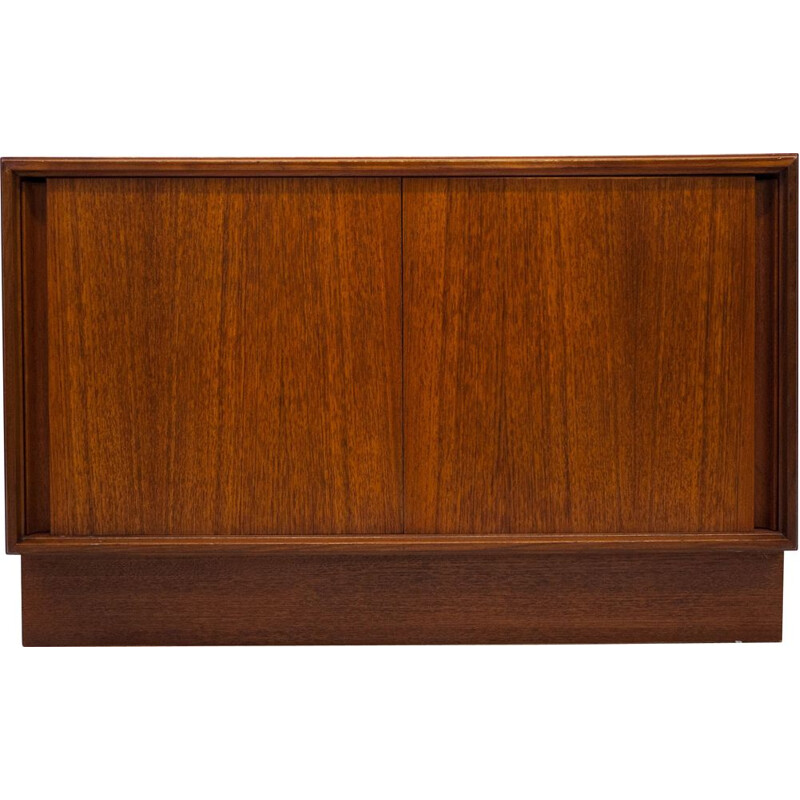 Mid century teak cabinet with Sliding doors by G-Plan, U.K 1960s