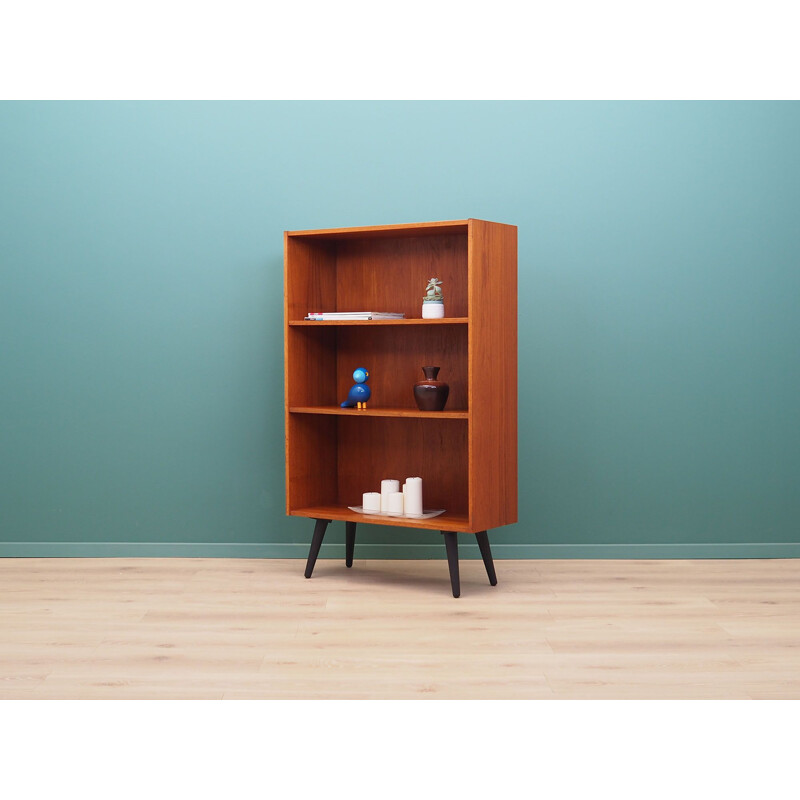 Mid century teak bookcase, Denmark 1970s