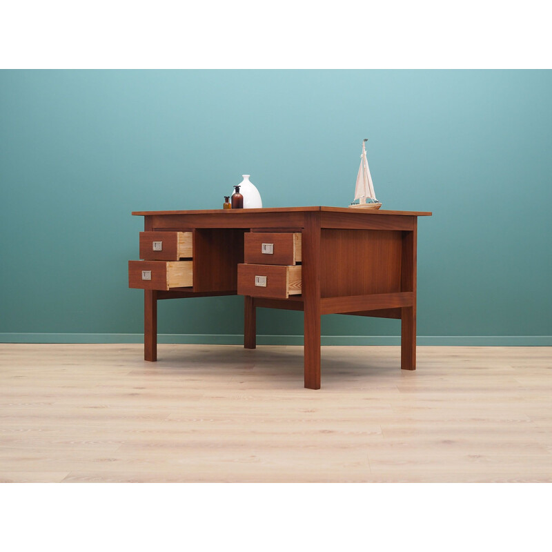 Mid century teak desk, Denmark 1960s