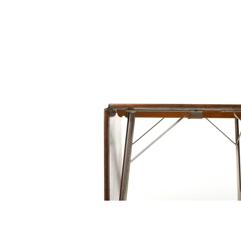 Table à abattant vintage modèle 3601 par Fritz Hansen pour Arne Jacobsen, Danemark 1950