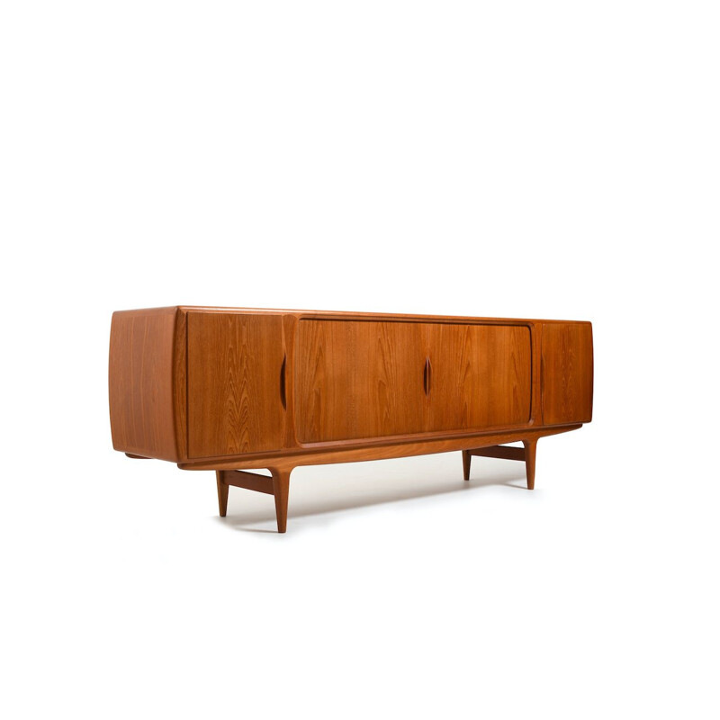 Vintage teak sideboard mod.19 by Johannes Andersen for Uldum Møbelfabrik, Denmark 1950s