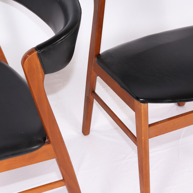 Pair of vintage teak chairs, Denmark 1960