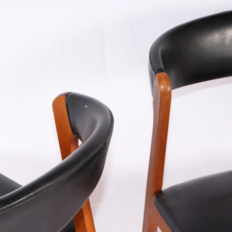 Ein Paar Vintage-Stühle aus Teakholz, Dänemark 1960