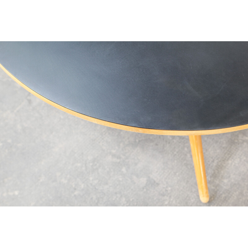 Vintage round dining table Mod. Ess-Tee table by Jurg Bally for Wohnhilfe, Switzerland 1951s