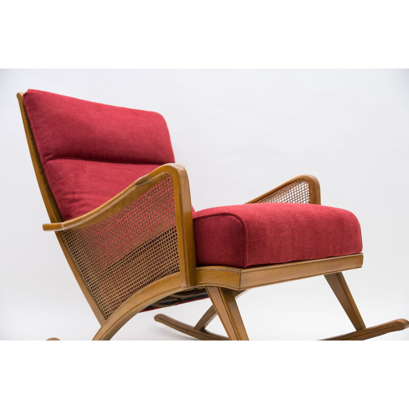 Mid centuy rocking chair, 1950s