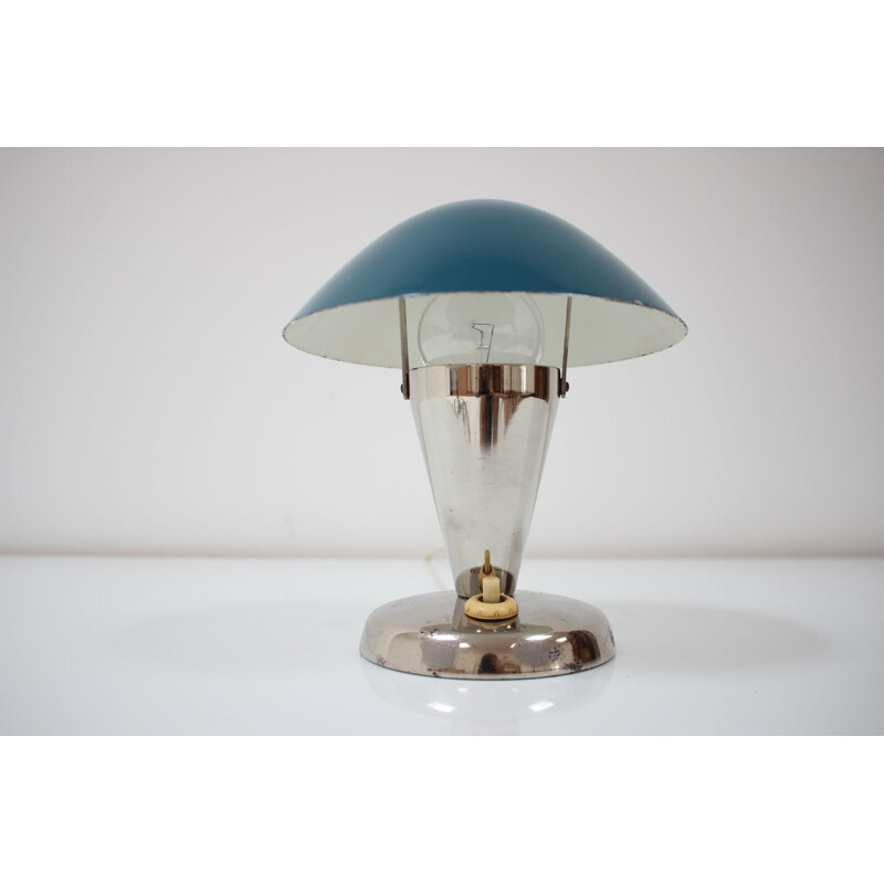 Vintage table lamp by Bauhaus, Czechoslovakia 1930s