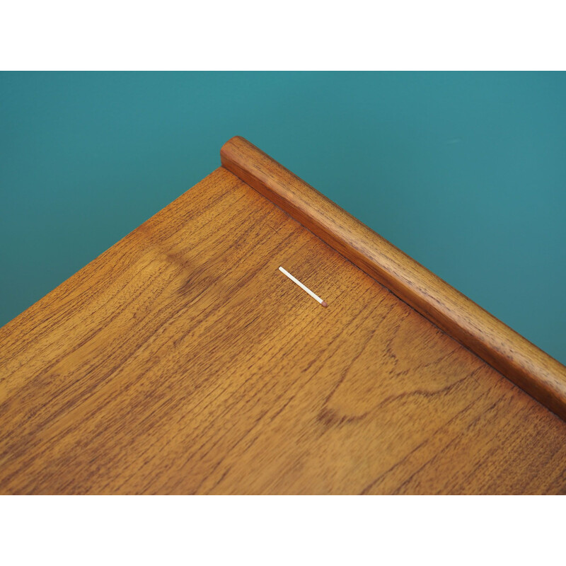 Vintage teak highboard, Denmark 1960s