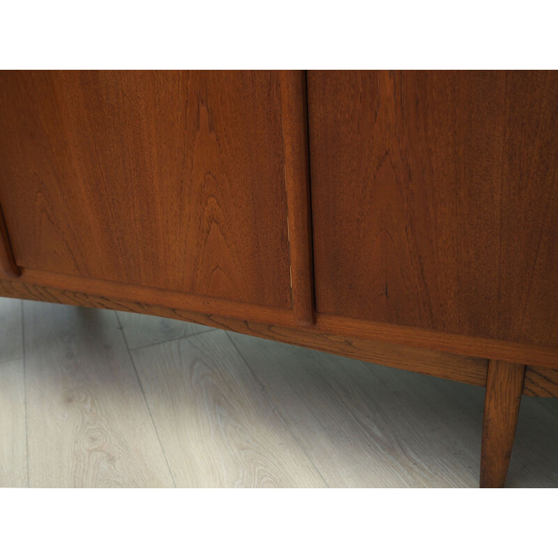 Vintage teakhouten highboard, Denemarken 1960