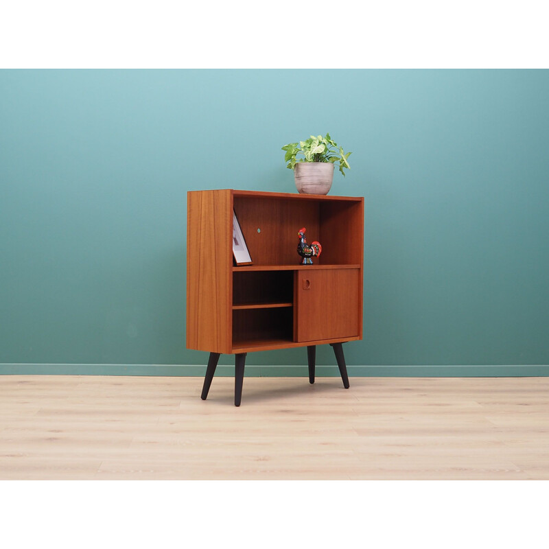 Vintage teak bookcase, Denmark 1970s