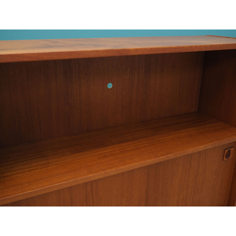 Vintage teak bookcase, Denmark 1970s