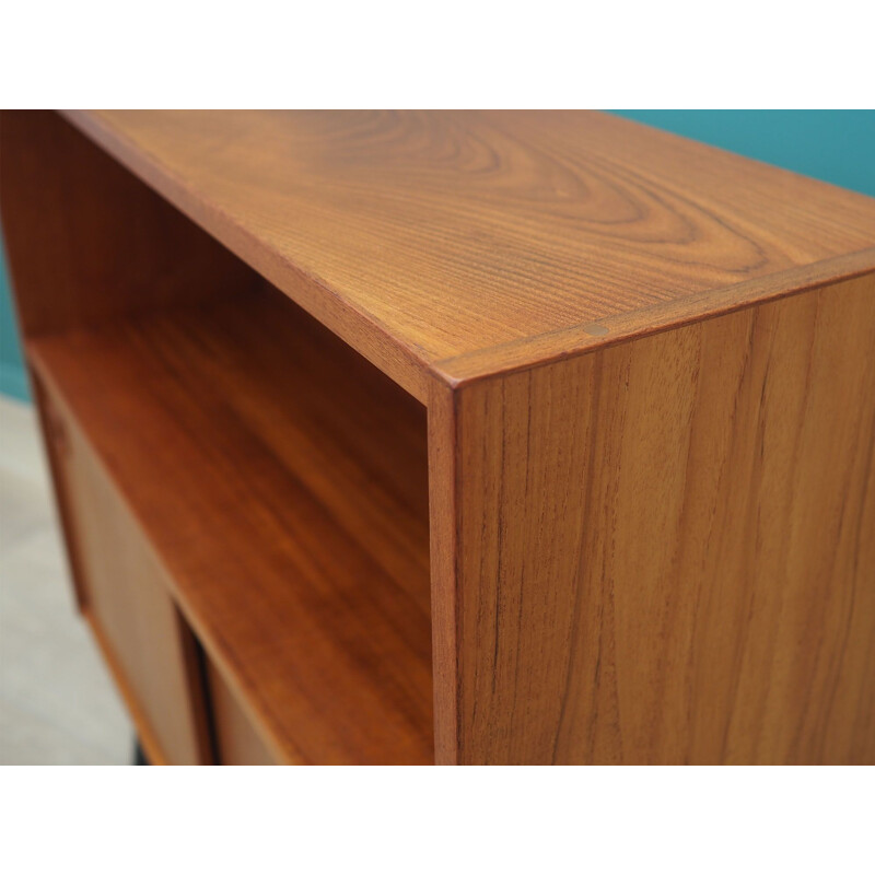 Vintage teak bookcase, Denmark 1970s