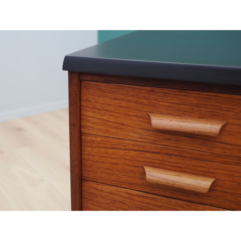 Vintage teak desk, Denmark 1970s