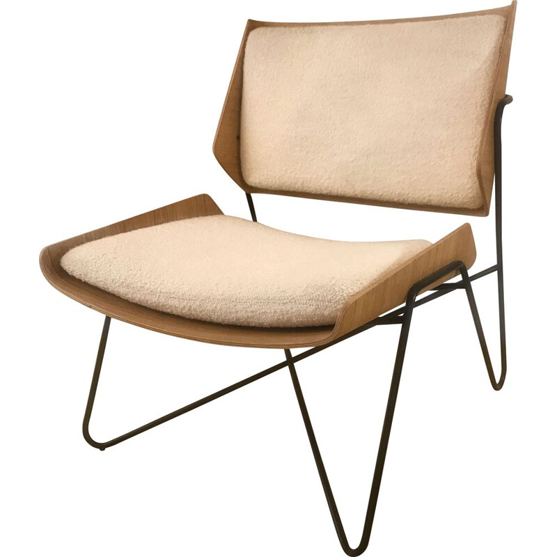 Mid century low chair AR 02 contemporary edition Oxyo by Janine Abraham & Dirk Jan Rol, 1957s