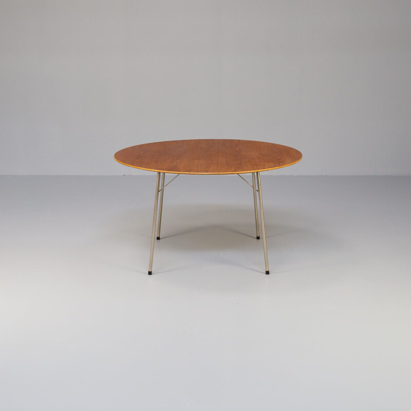 Table de salle à manger vintage arne model 3600 par Jacobsen pour Fritz Hansen, 1950