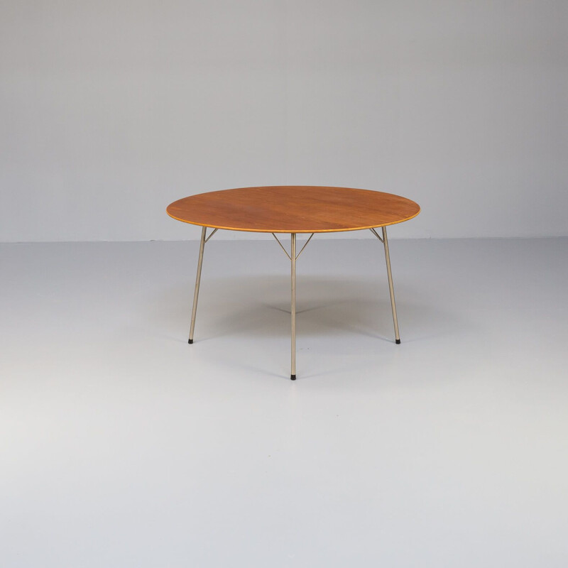 Vintage arne model 3600 dining table by Jacobsen for Fritz Hansen, 1950s