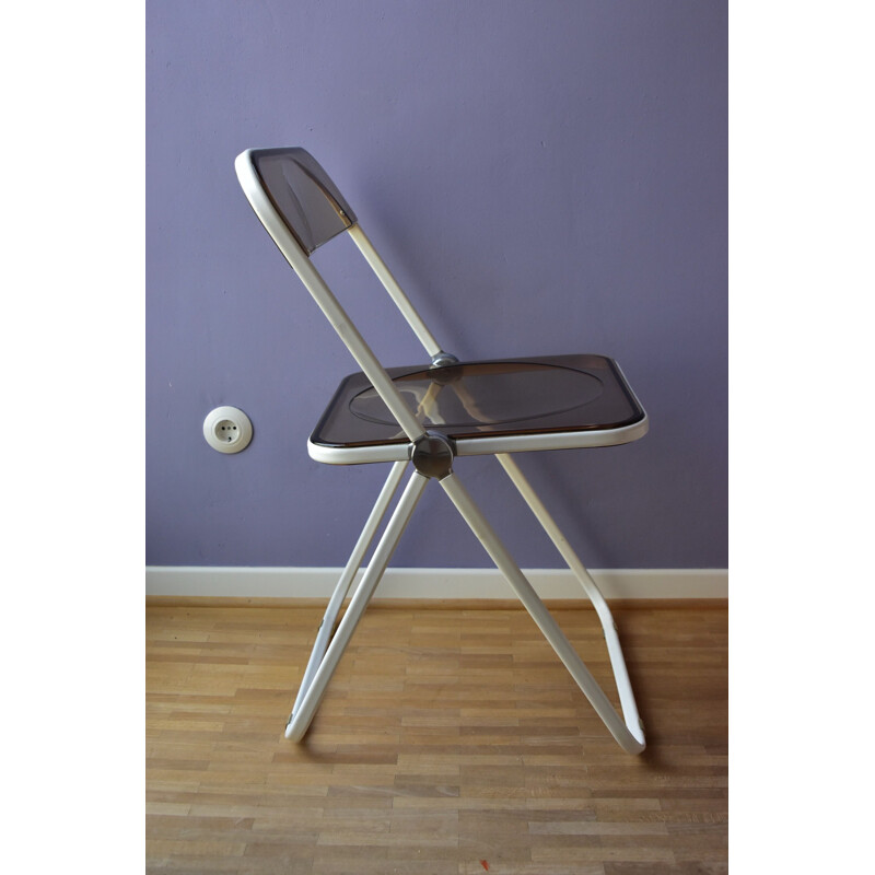 Vintage Plia folding chair by Giancarlo Piretti for Anonima Castelli, Italy