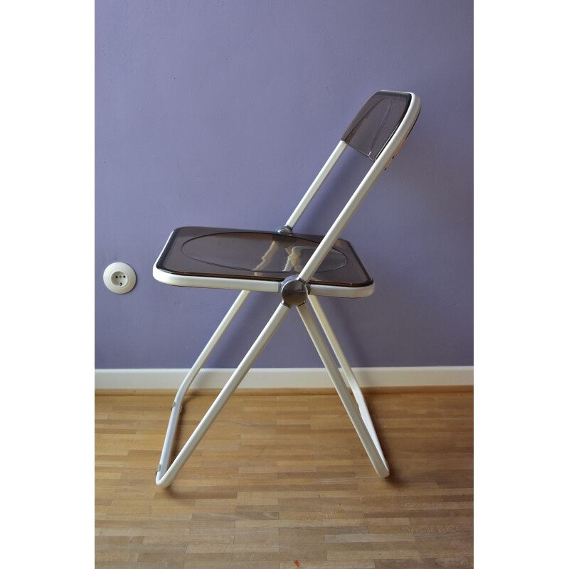 Vintage Plia folding chair by Giancarlo Piretti for Anonima Castelli, Italy