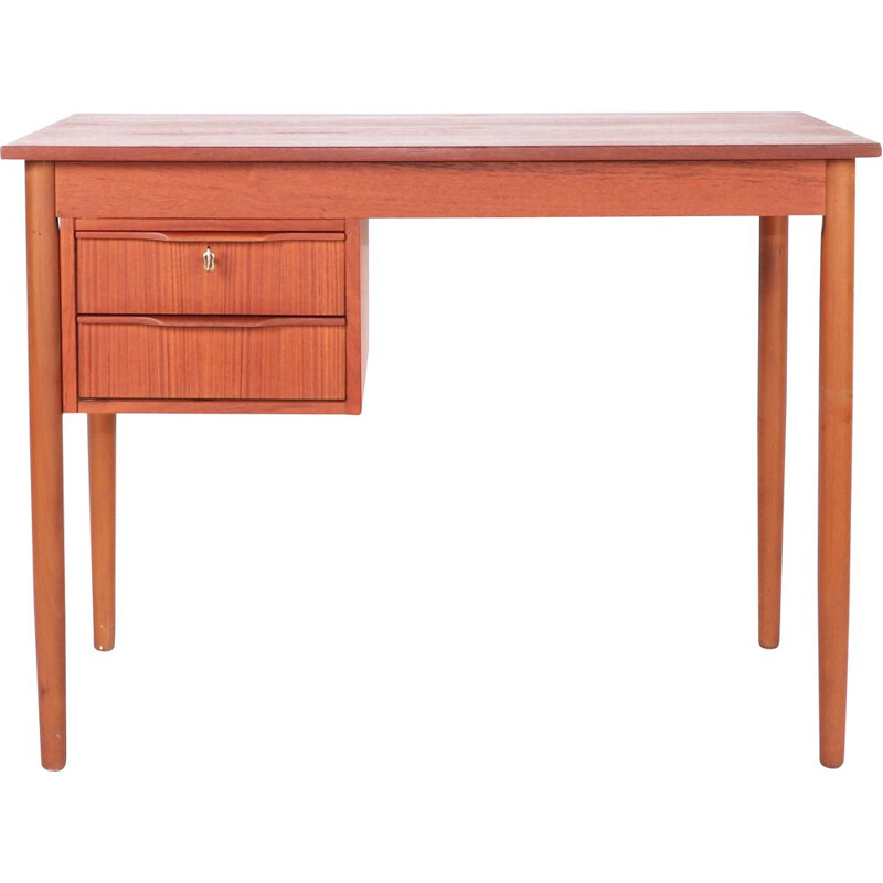 Vintage teak desk by Ejsing Møbelfabrik, Denmark 1960s