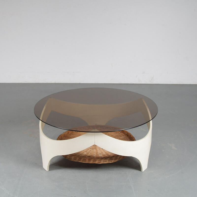 Space age coffee table, Netherlands 1970s