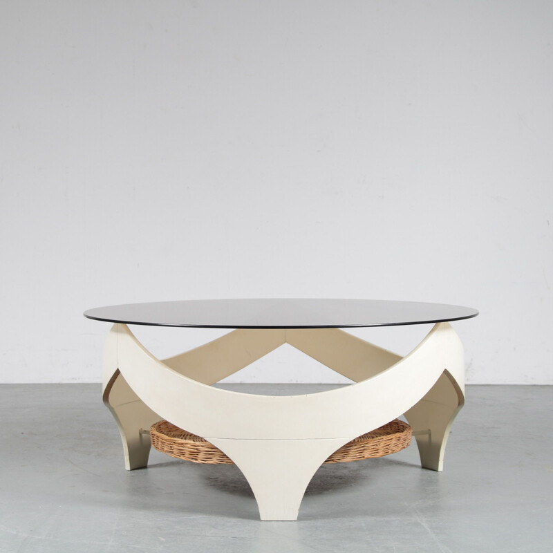 Space age coffee table, Netherlands 1970s