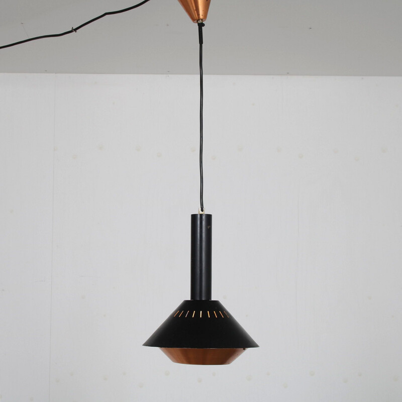 Mid century hanging lamp for Fog & Morup, Denmark 1960s