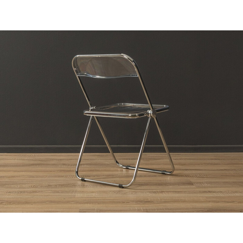 Pair of folding chairs vintage by Giancarlo Piretti for Anonima Castelli, Italy 1960s