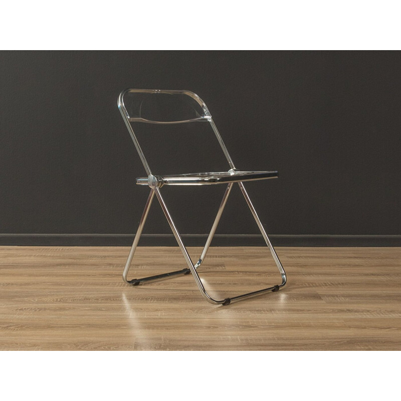 Pair of folding chairs vintage by Giancarlo Piretti for Anonima Castelli, Italy 1960s